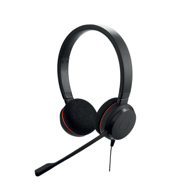 Jabra Evolve 20 Duo con conexión USB micrófono con cancelac