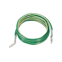 Jumper para Aterrizar Equipos 6 AWG con Terminal Doblada a