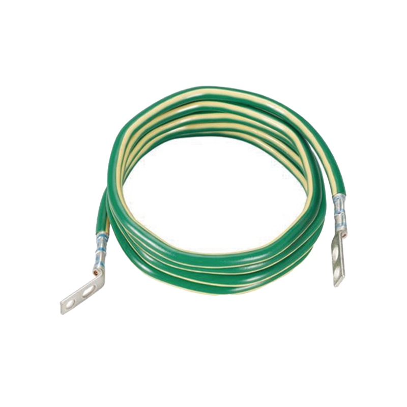 Jumper para Aterrizar Equipos 6 AWG con Terminal Doblada a