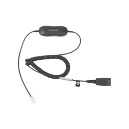 Jabra GN1200 cable enroscado con conexión QD y RJ-9 88011-99