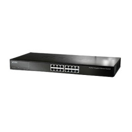 Switch No Administrable Gigabit de 16 Puertos 10-100-1000 Mb