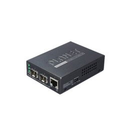 Convertidor de Medios con Doble Puerto SFP 1000BASE-FX-SX-LX