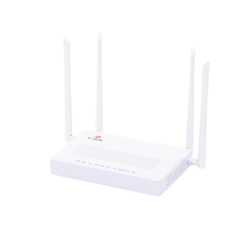 ONU Dual GPON-EPON con Wi-Fi AC de doble banda 1 puerto SC-