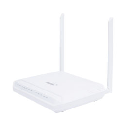 ONU GPON WiFi 24-5 GHz MIMO 2x2 4 puertos Gigabit mas 1 POTS