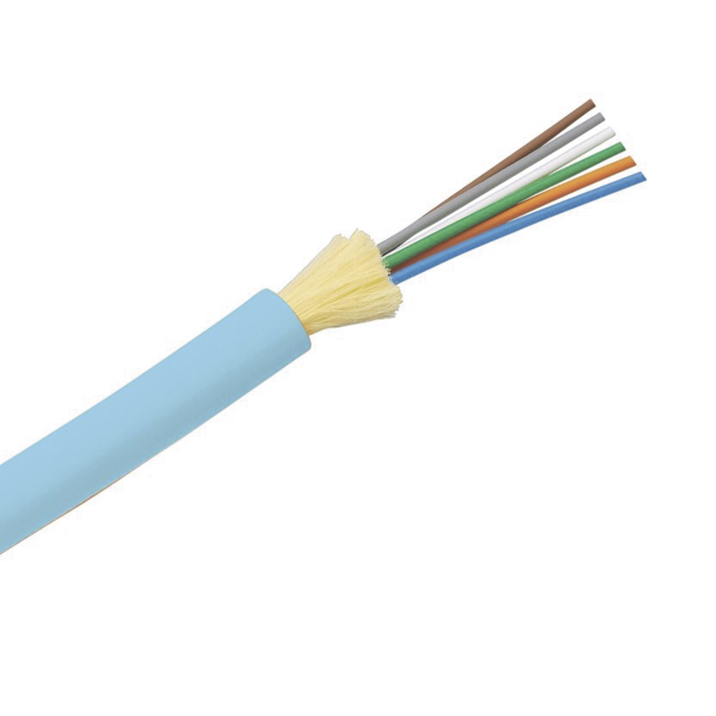 Cable de Fibra Óptica de 6 hilos, Multimodo OM4 50-125 Optim