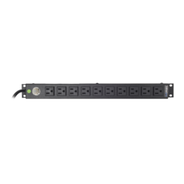 Tomacorriente Horizontal PDU de 10 Contactos NEMA 5-15R Rack