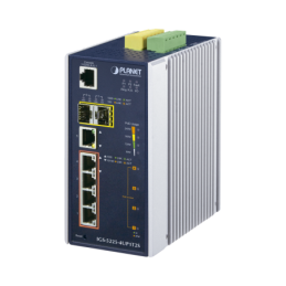 Switch Industrial Administrable 4 Puertos Gigabit c-Ultra Po