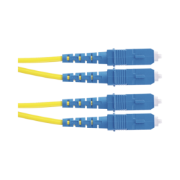 Jumper de Fibra Optica Monomodo 9-125 OS2, SC-SC Duplex, OFN