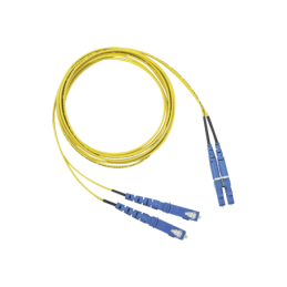 Jumper de Fibra Optica Monomodo 9-125 OS2, LC-SC Duplex, OFN