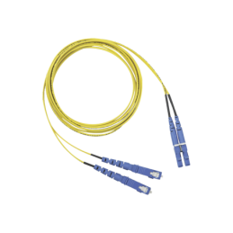 Jumper de Fibra Optica Monomodo 9-125 OS2, LC-SC Duplex, OFN