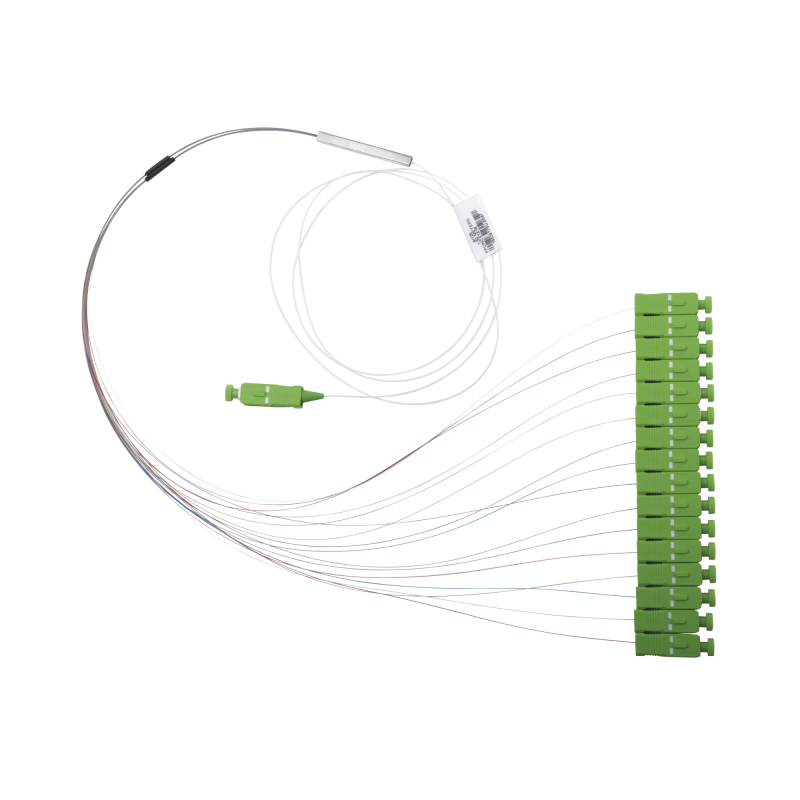 Divisor Óptico [Splitter] Tipo PLC de 1x16 Con Conector de E