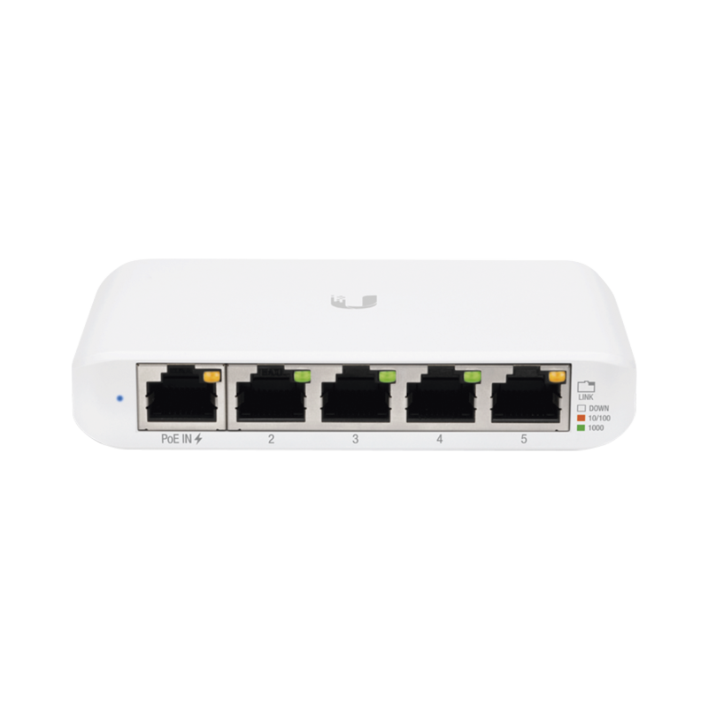 Switch UniFi Administrable Compacto de 5 Puertos 10-100-1000