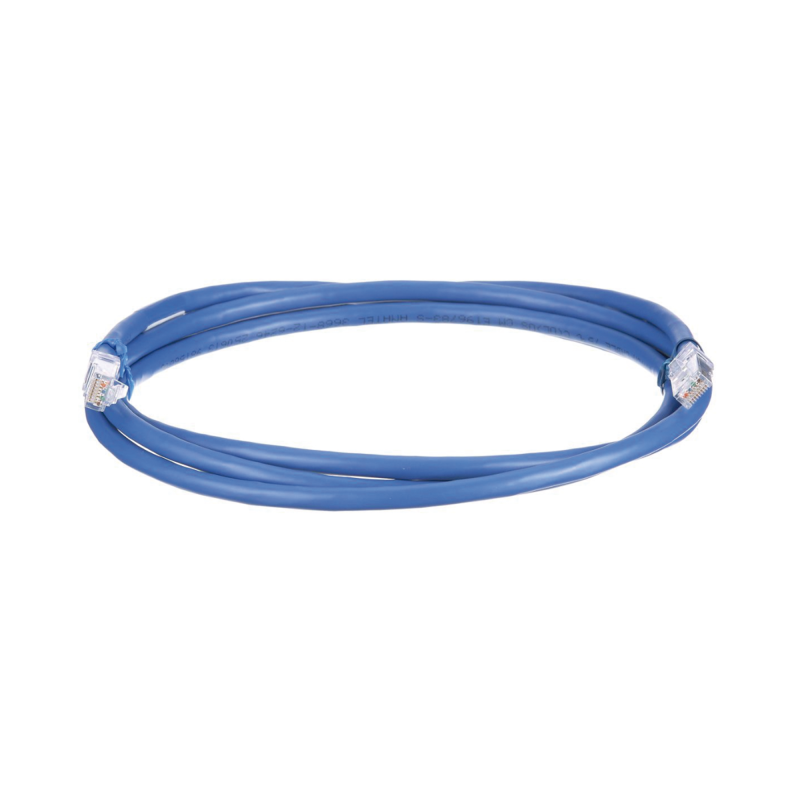 Cable de Parcheo UTP Cat6A 24 AWG CM Color Azul 3ft