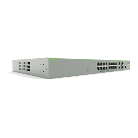 Switch PoE+ Administrable CentreCOM FS980M, Capa 3 de 16 Pue