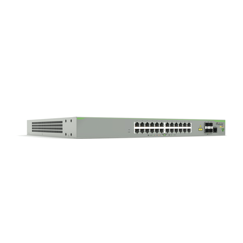 Switch PoE+ Administrable CentreCOM FS980M, Capa 3 de 24 Pue