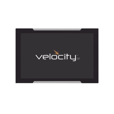 Panel táctil de programación Velocity de 8″ color negro