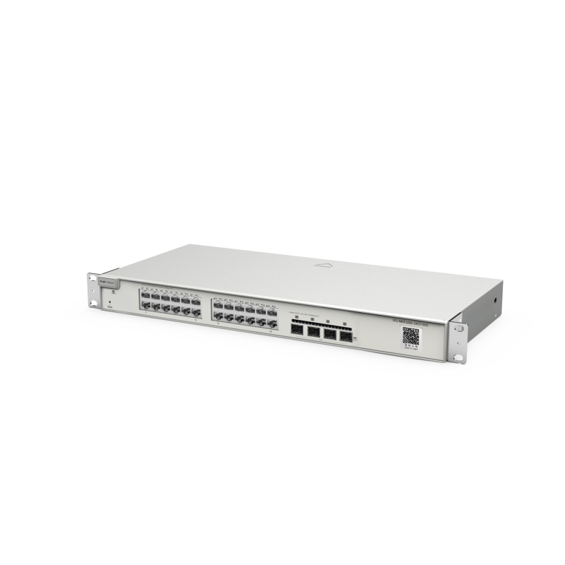 Switch Administrable Capa 2+ Plus con 24 puertos Gigabit 4 p