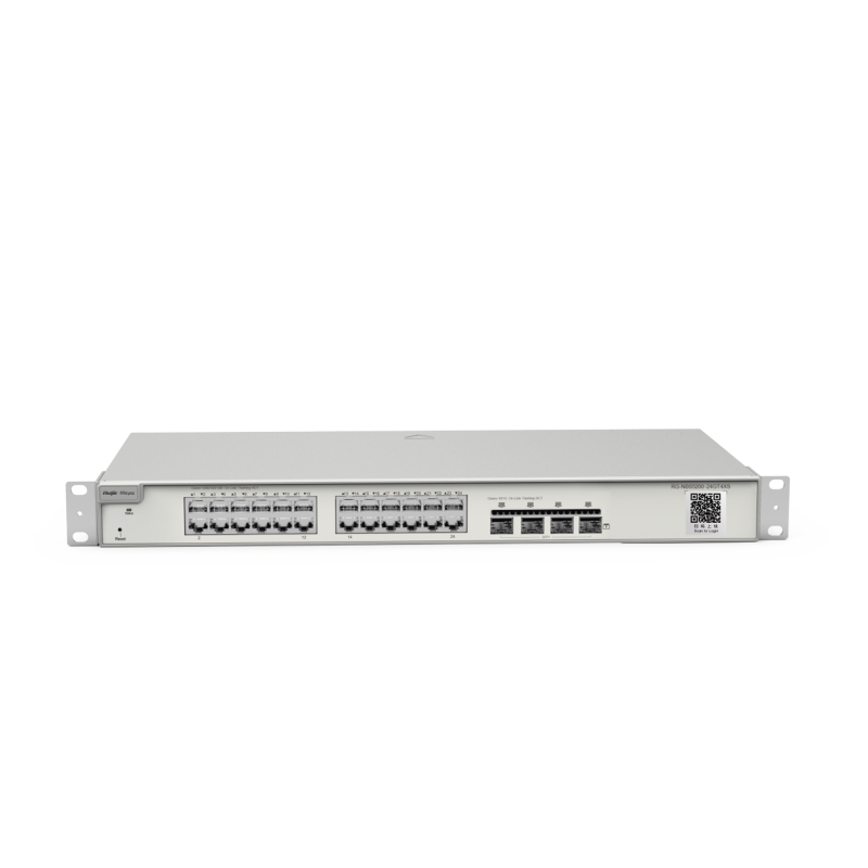 Switch Administrable Capa 3 con 24 puertos Gigabit + 4 SFP+