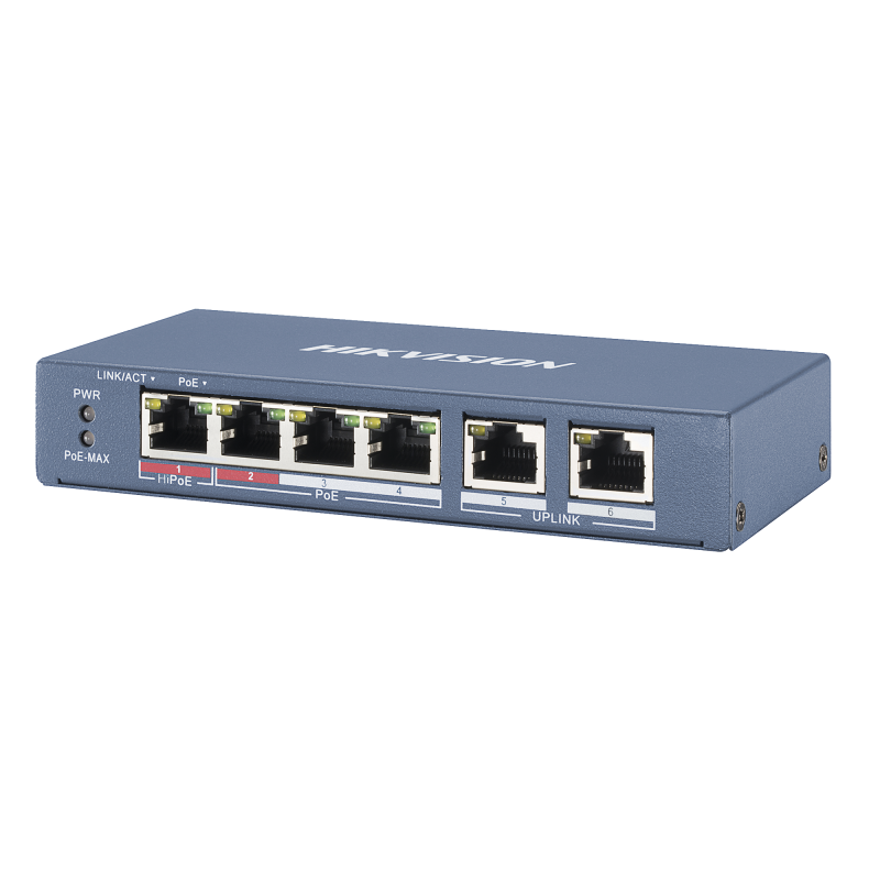 Switch PoE+ - No Administrable - 3 Puertos 10-100 Mbps 8023