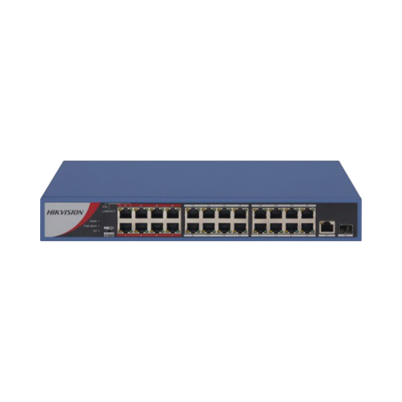 Switch PoE+ - No Administrable - 24 Puertos 10-100 Mbps PoE+