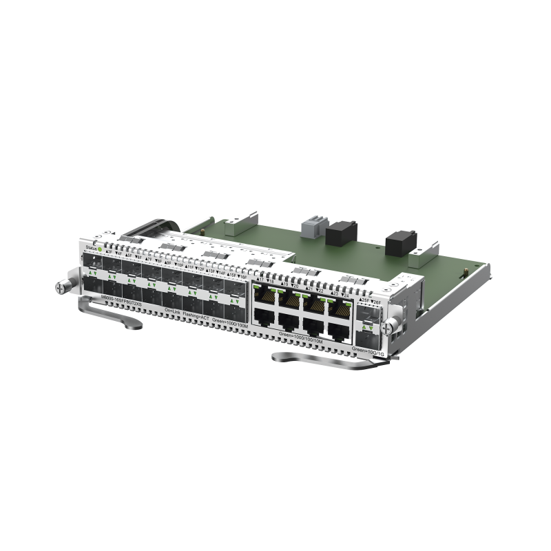 Tarjeta switch de 16 puertos SFP y 8 RJ45 Gigabit para RG-NB