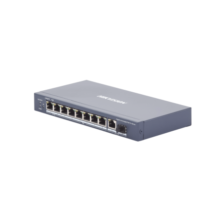 Switch PoE+ - No Administrable - 6 Puertos 10-100-1000 Mbps