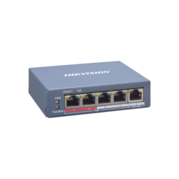 Switch PoE+ - Monitoreable - 4 Puertos 10-100 Mbps PoE+ - 1