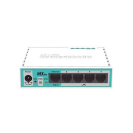 hEX lite RouterBoard 5 Puertos Fast Ethernet