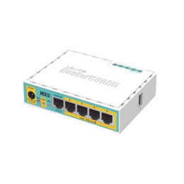 hEX PoE LITE RouterBoard 5 Puertos Fast Ethernet 4 con PoE