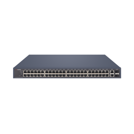 Switch PoE+ - Monitoreable - 48 Puertos 1000 Mbps PoE+ - 2 P