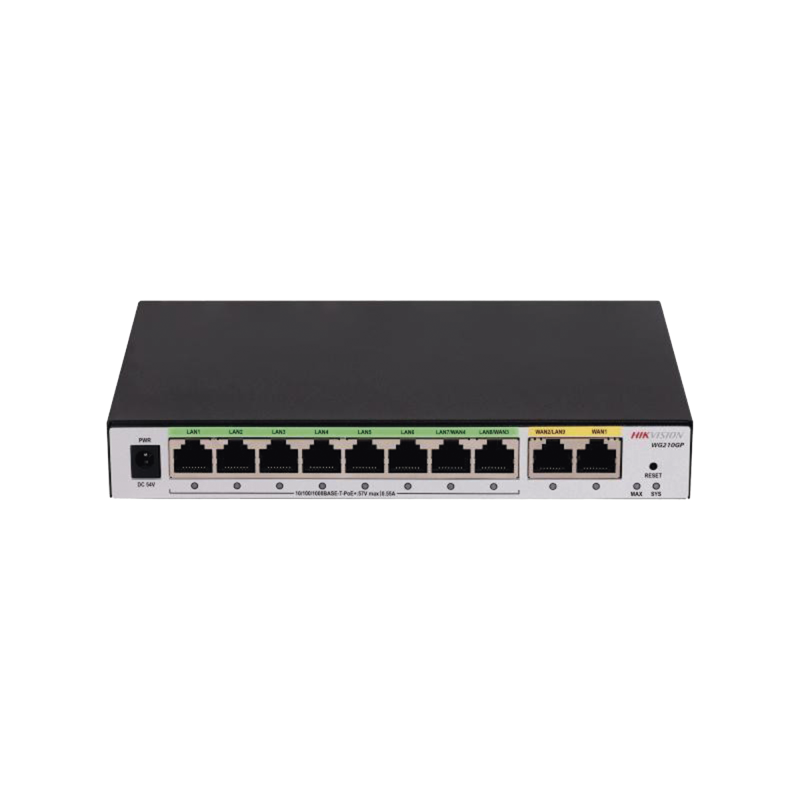 Router Gigabit PoE+ - Ideal para Access Point [AP] - 8 Puert