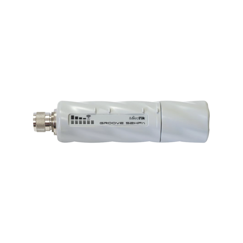 Groove 52  Cliente y PtP en 24 y 5GHz 80211 a-b-g-n Conector