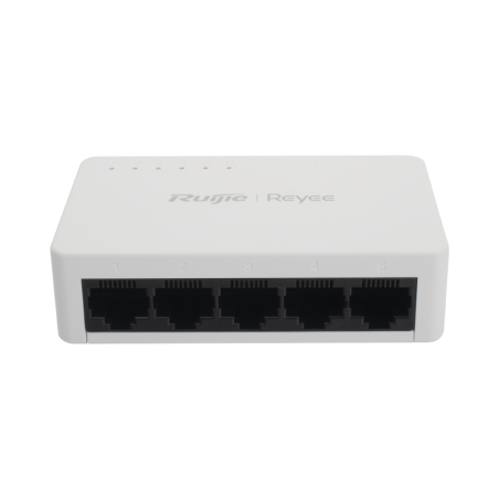 Switch no PoE no administrado con 5 puertos 10-100 Mbps