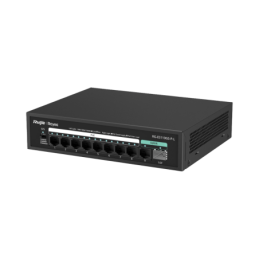 Switch PoE no administrable con 10 puertos 10-100-1000 Mbp