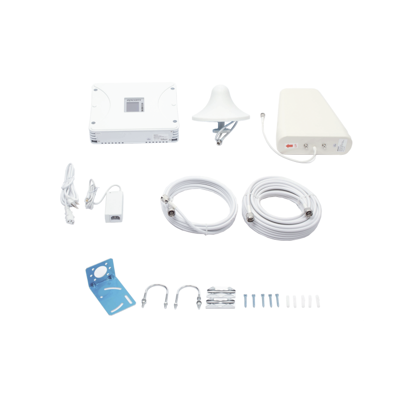 Kit Amplificador de Señal Celular 5G, 4G, 3G, VoLTE y Voz co