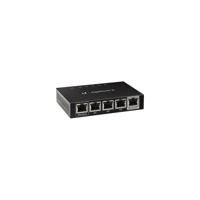 EdgeRouter X de 5 puertos Gigabit con funciones avanzadas de