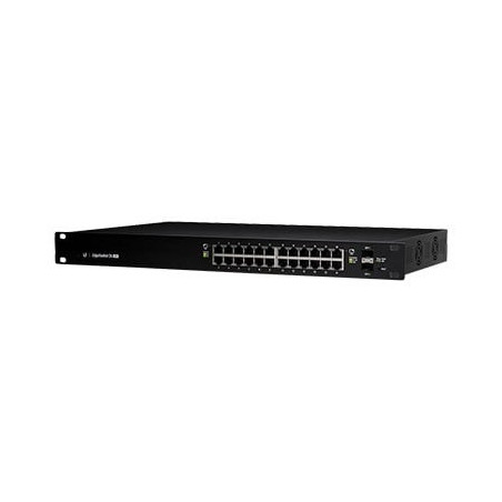 Switch EdgeMAX administrable de 24 puertos Gigabit con PoE+-