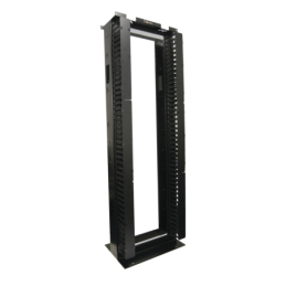 Rack de Aluminio System de 7ft x 19in 45UR Con organizador