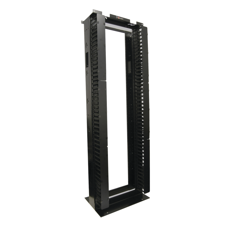 Rack de Aluminio System de 7ft x 19in 45UR Con organizador