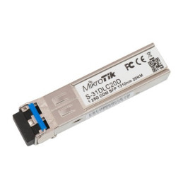 Transceptor MiniGbic SFP 125G LC Duplex para fibra Mono Modo