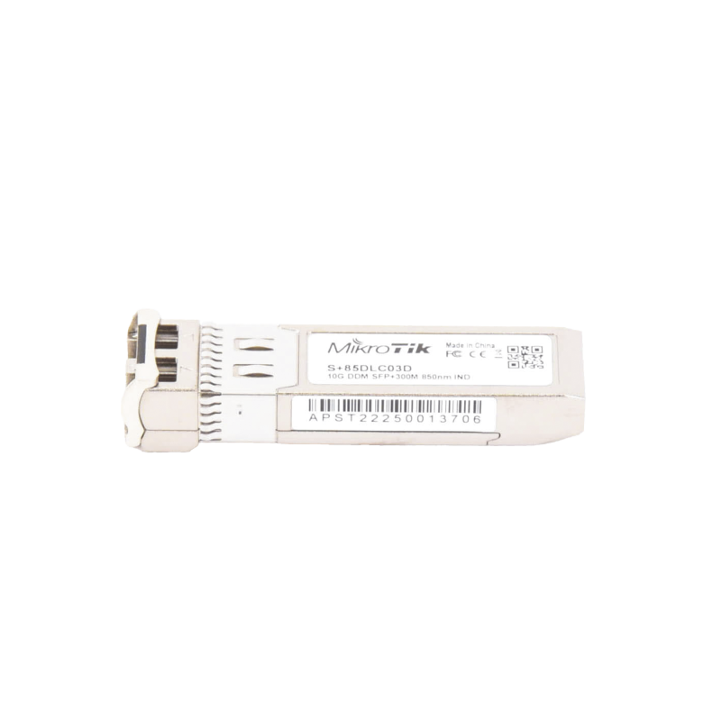 Transceptor MiniGbic SFPmas 10G LC Duplex para fibra Multi Mod