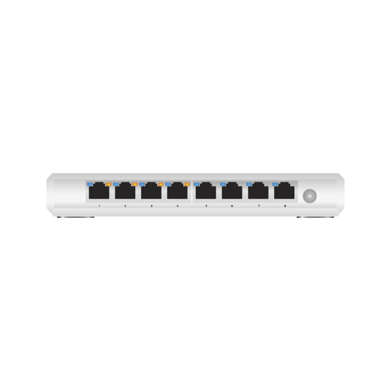 Switch Gigabit PoEmas Administrable - 8 puertos 10-100-1000 Mb