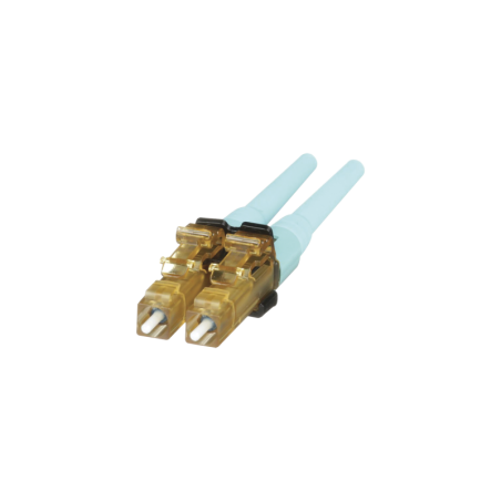 Conector de Fibra Óptica LC Duplex OptiCam, Multimodo 50-125