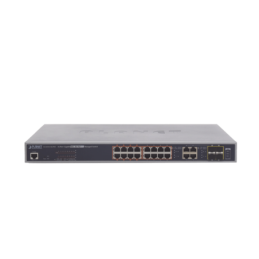 Switch administrable L2, 16 puertos 10-100-1000T Ultra PoE +