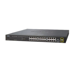 Switch Administrable Capa 2 de 24 Puertos Gigabit 10-100-100