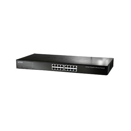 Switch No Administrable Gigabit de 16 Puertos 10-100-1000 Mb