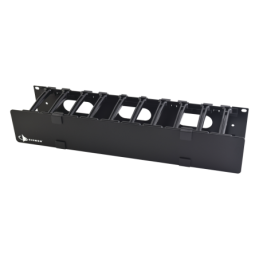 Organizador de Cable Horizontal RouteIT, Sencillo, Para Rack