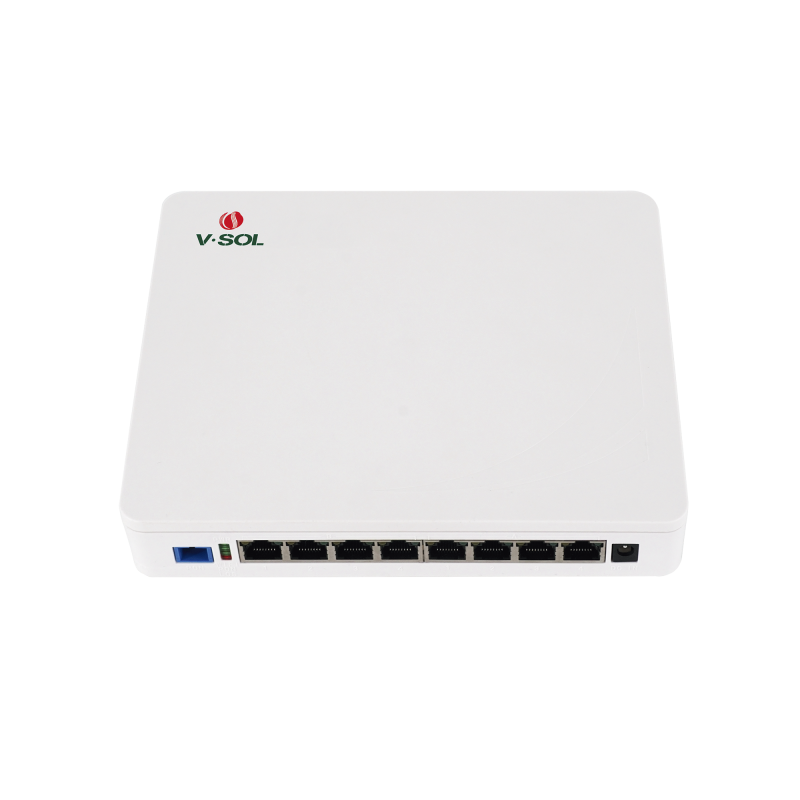 ONU Dual EPON-GPON - 8 Puertos PoE 8023at Gigabit - Wi-Fi Do