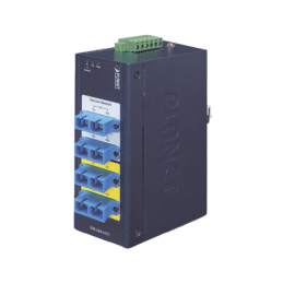 Switch Industrial Bypass de Fibra Optica Multimodo con Conec