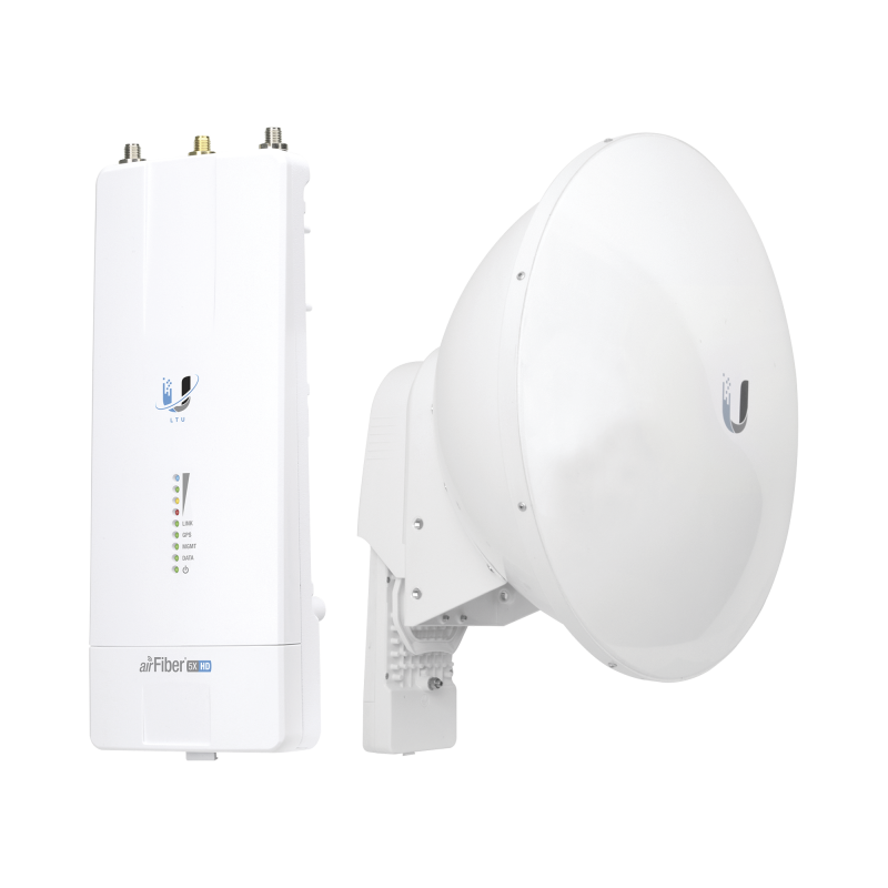 Airfiber Kit AF5X-HD con Antena Fiber 23 dBi Slant-45